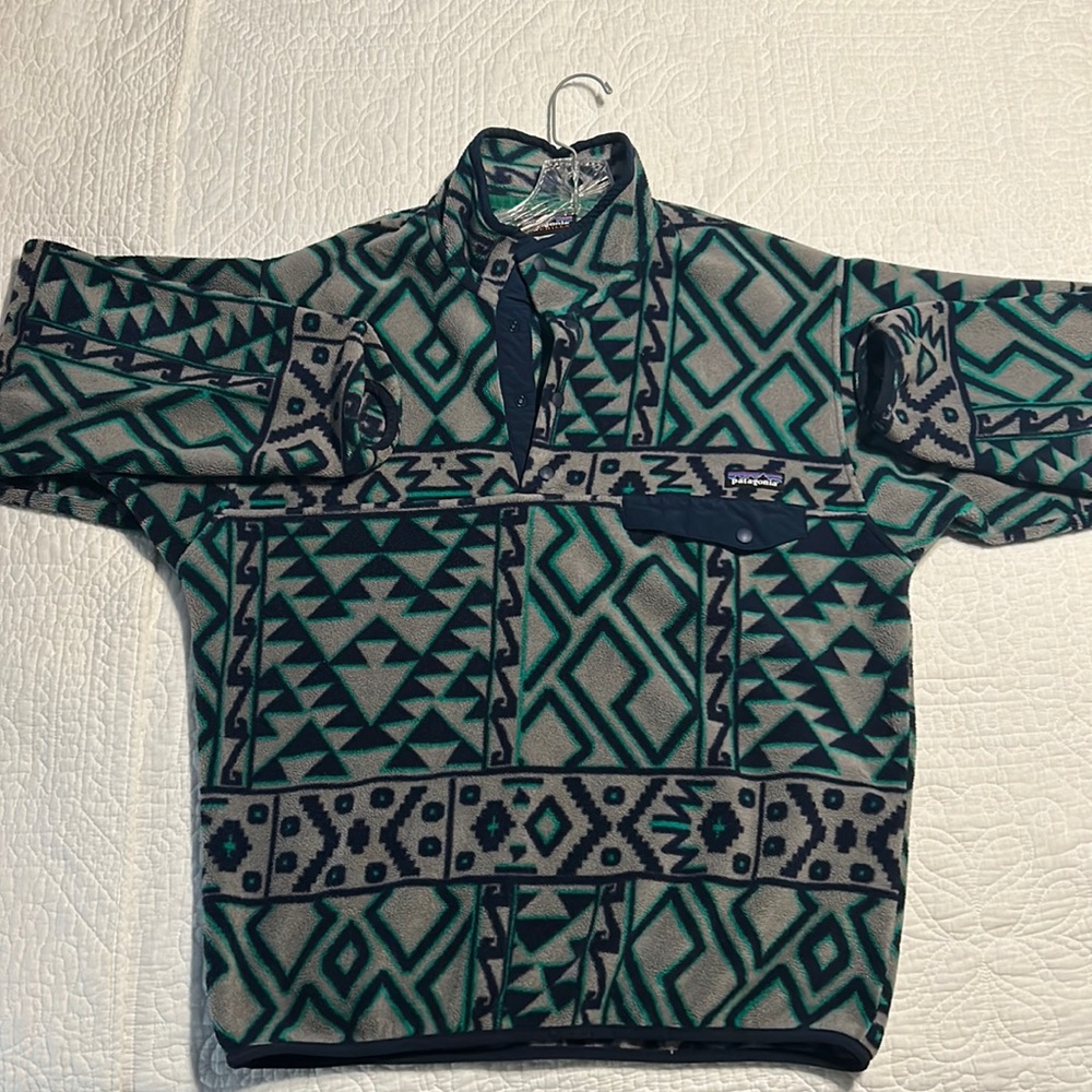 Patagonia Synchilla Aztec Pattern Sweater